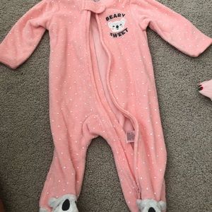 Footed onesie